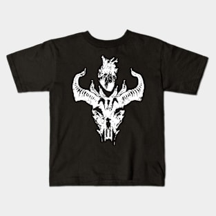 Devil and Heart - White Kids T-Shirt